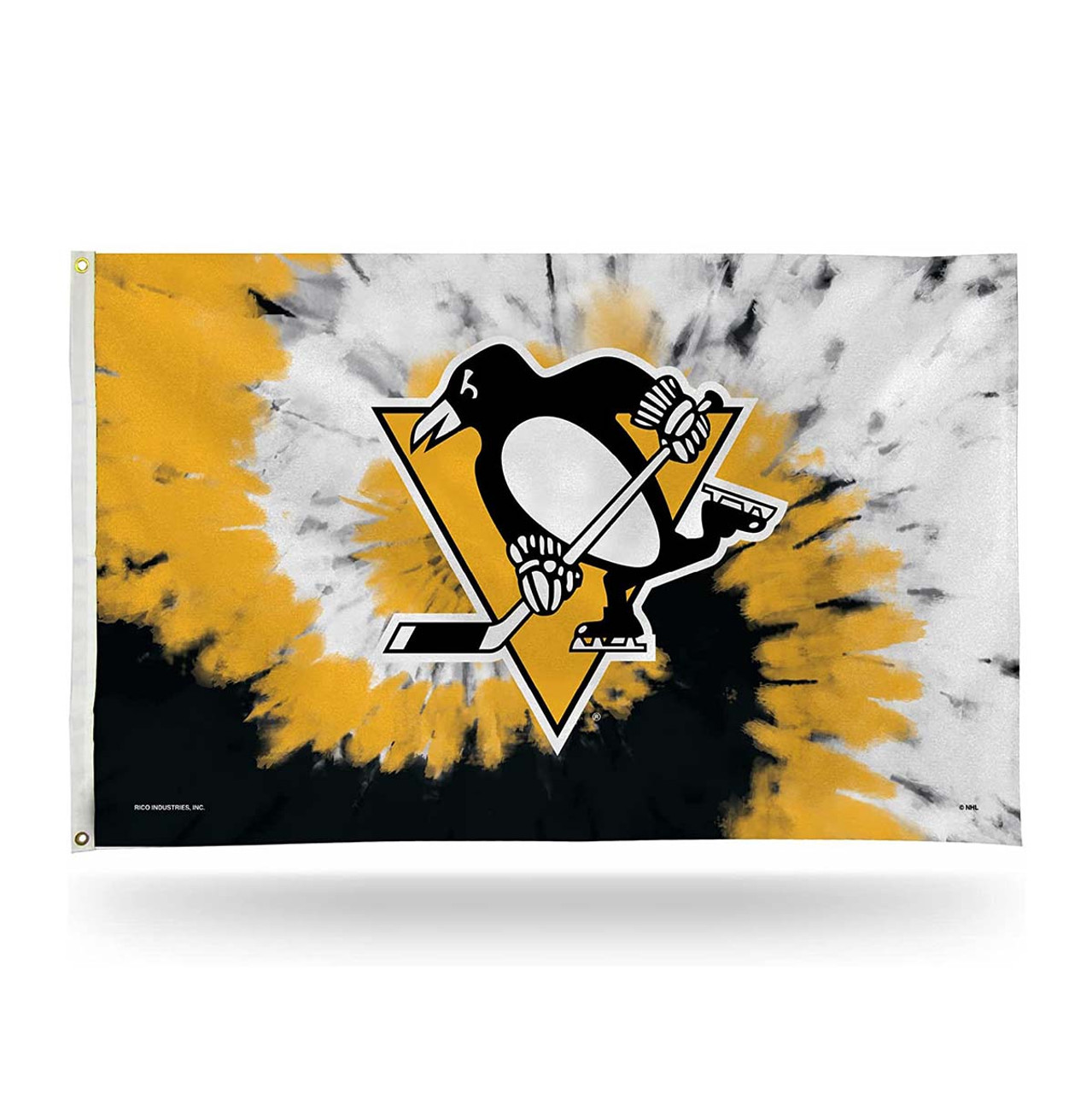 PITTSBURGH PENGUINS- Tie Dye Flag