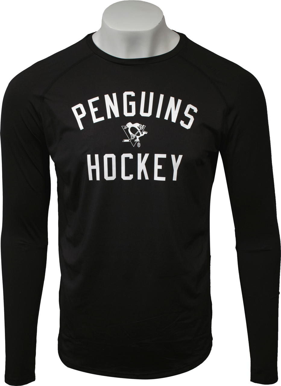 PITTSBURGH PENGUINS- Long-Sleeved Ivy League T-Shirt