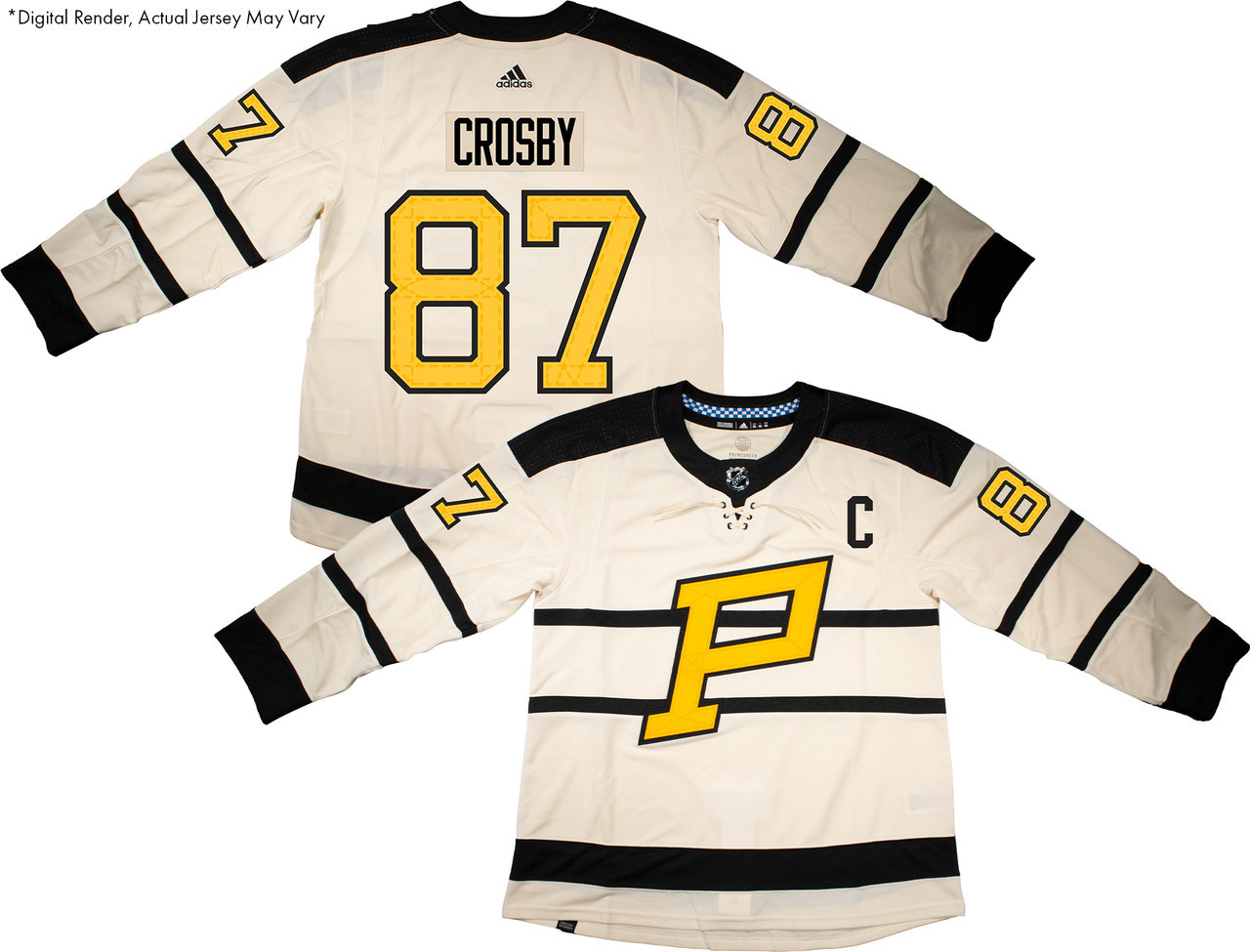 PITTSBURGH PENGUINS AUTHENTIC ALTERNATE CROSBY JERSEY