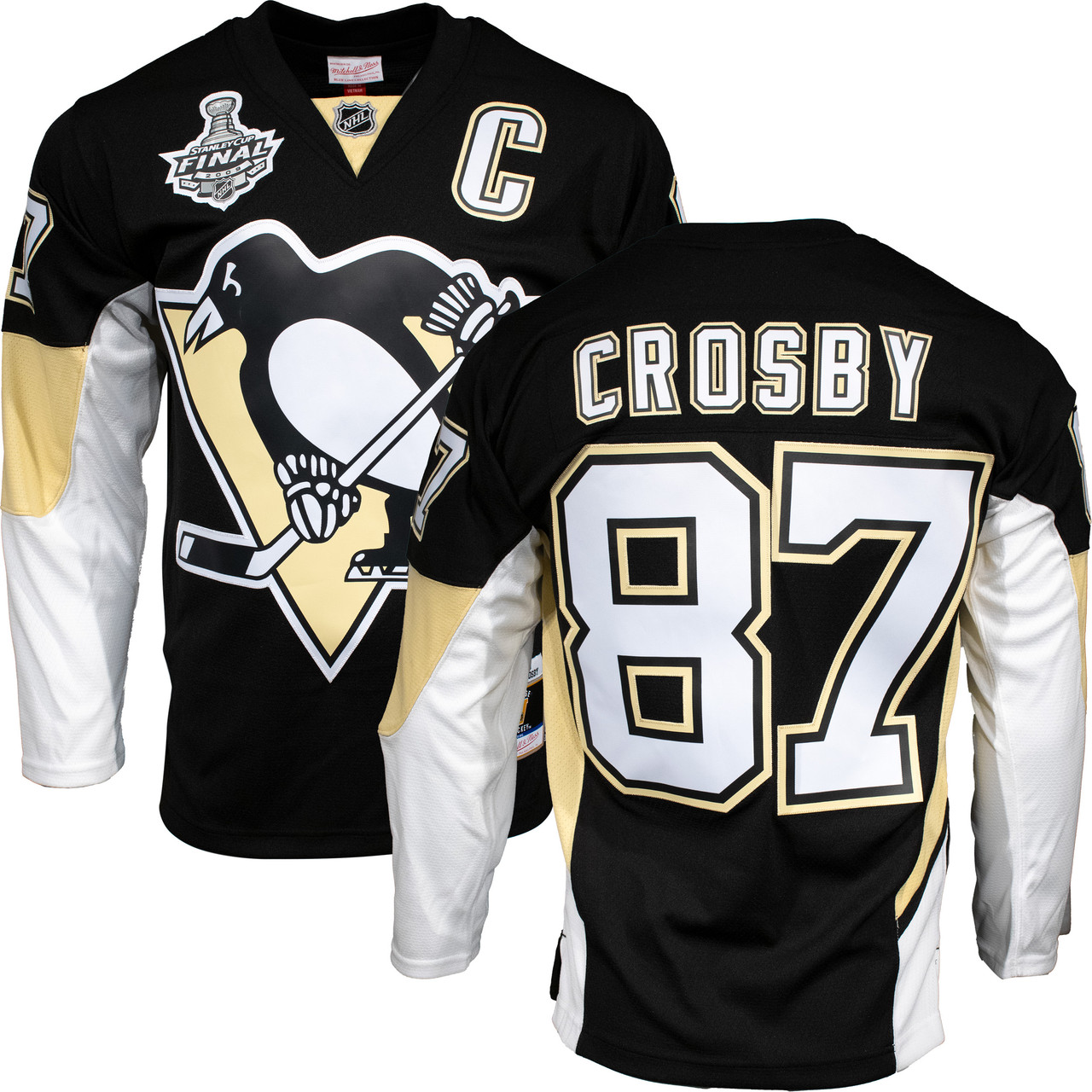 PITTSBURGH PENGUINS MITCHELL & NESS '08 SIDNEY CROSBY JERSEY