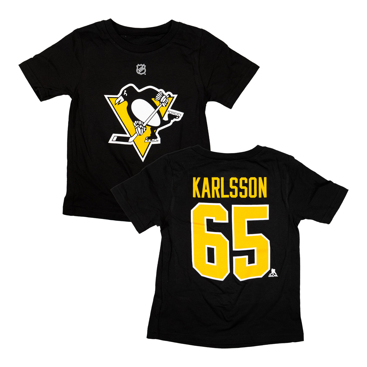 Pittsburgh Penguins Toddler Eric Karlsson Name and Number T-Shirt