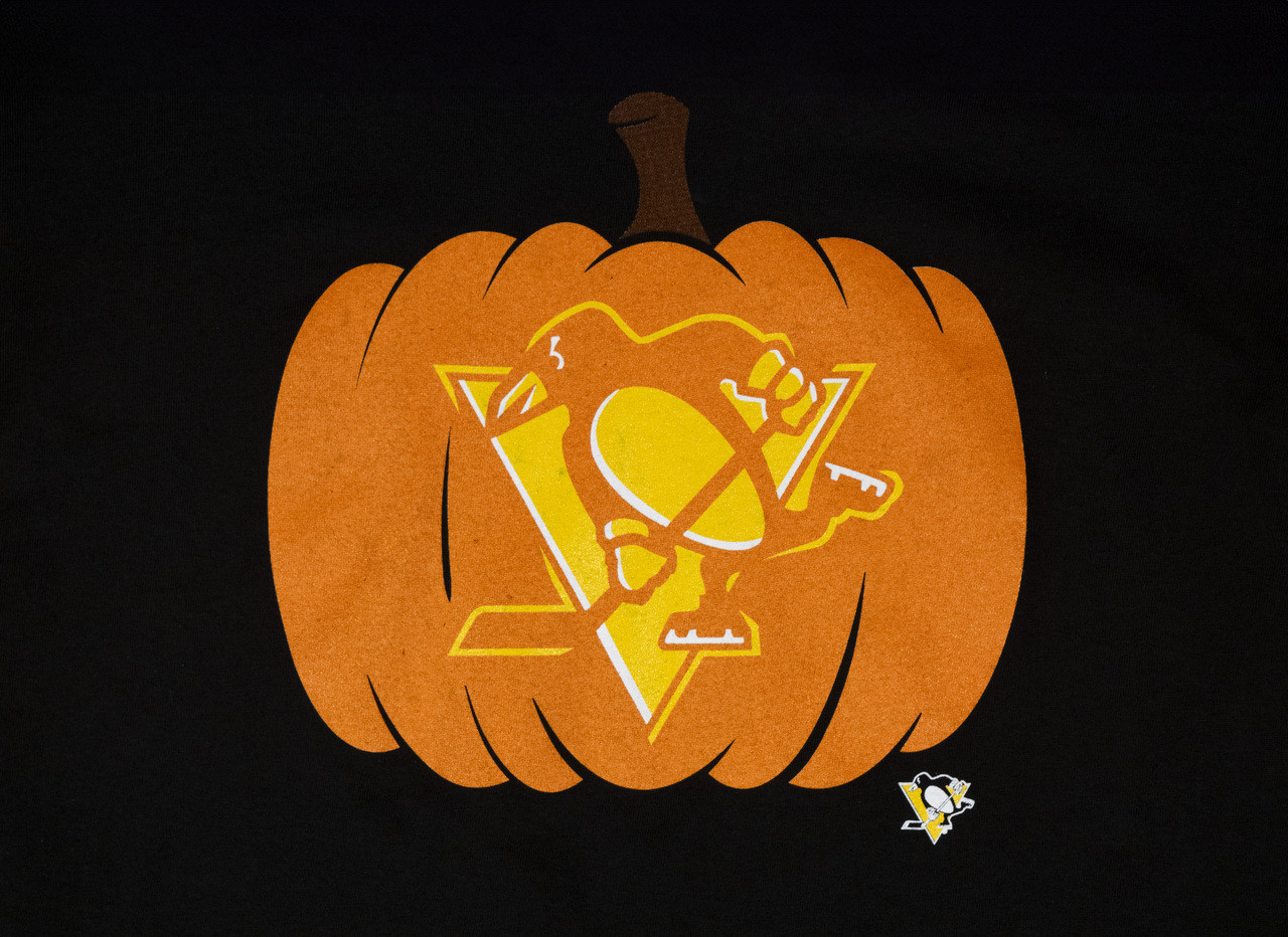 Pittsburgh Penguins Skeleton Logo Halloween shirt