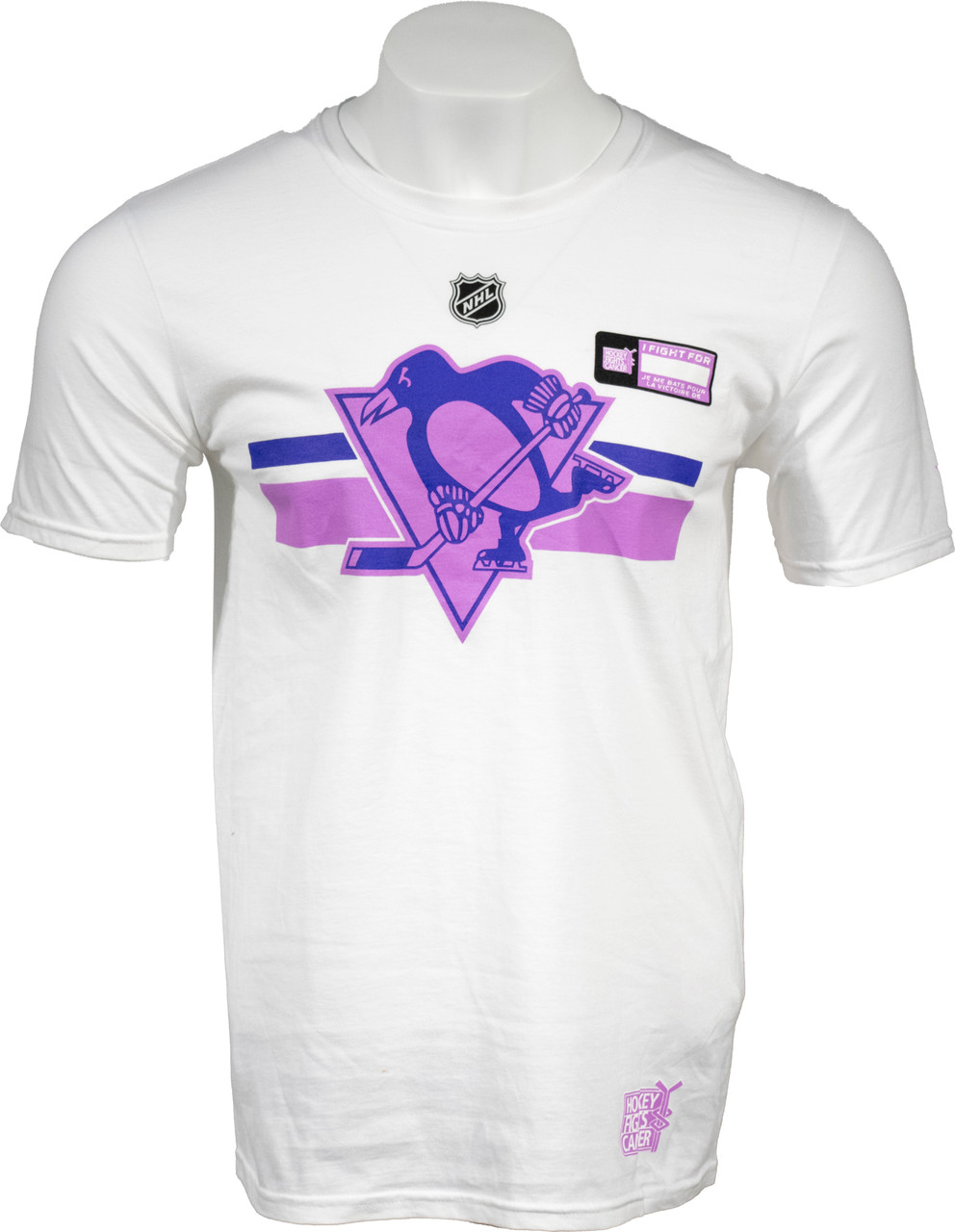 Pittsburgh Penguins Hockey Fights Cancer Jersey