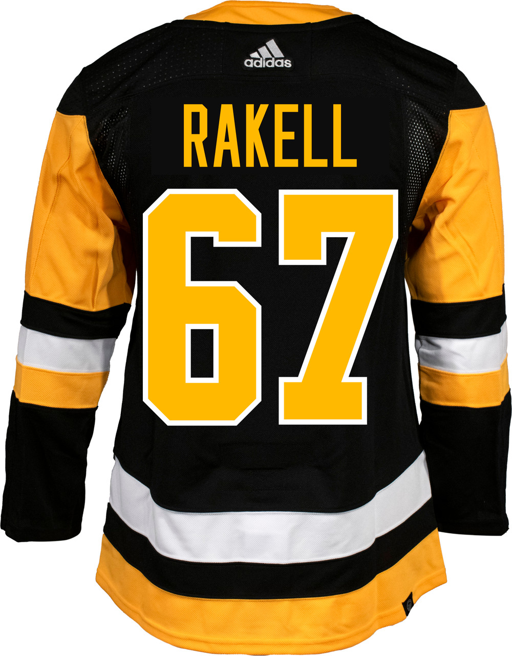 Adidas Anaheim Ducks No67 Rickard Rakell Black Home Authentic Drift Fashion Stitched NHL Jersey