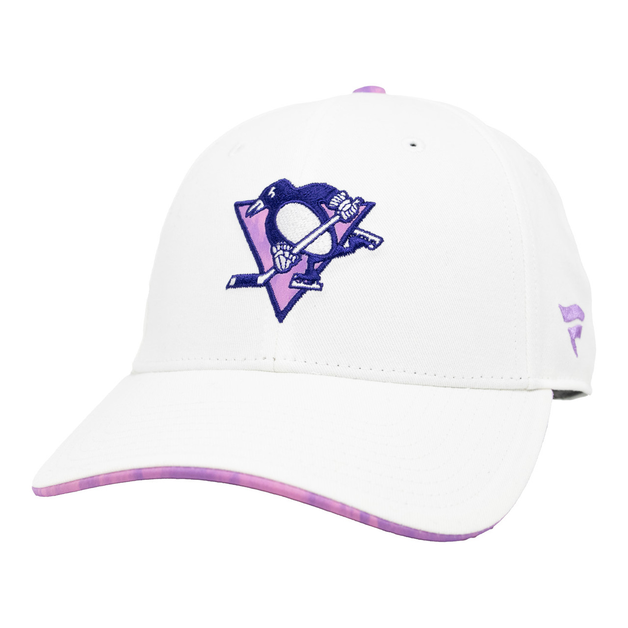 Pittsburgh Penguins Hockey Fights Cancer HFC Adjustable Hat