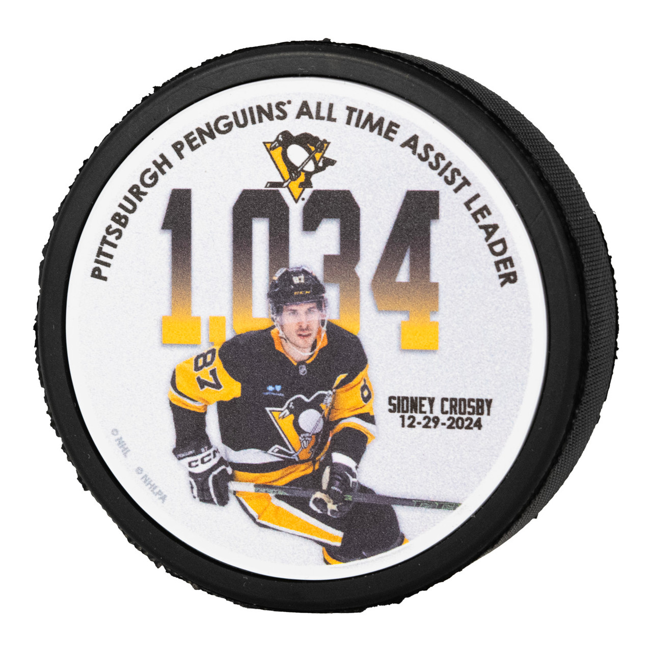 Pittsburgh Penguins Sidney Crosby All Time Assist Leader