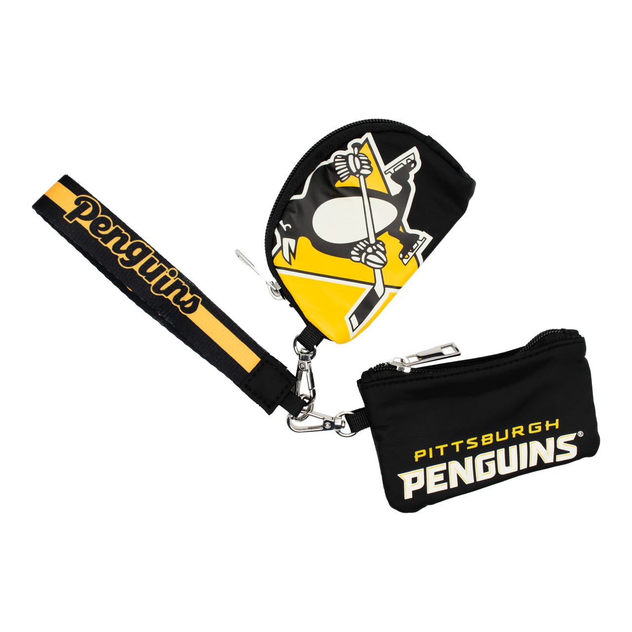 Pittsburgh Penguins Dual Pouch Wristlet