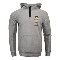 Pittsburgh Penguins 2336 Hooded Quarter Zip Pullover