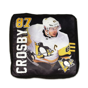 PITTSBURGH PENGUINS SIDNEY CROSBY JUMBO PILLOW 20"X20" PITTSBURGH PENGUINS SIDNEY CROSBY JUMBO PILLOW 20"X20"