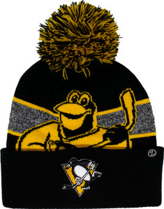 Fanatics Branded Black Pittsburgh Penguins Special Edition 2.0 Cuffed Knit Hat with Pom