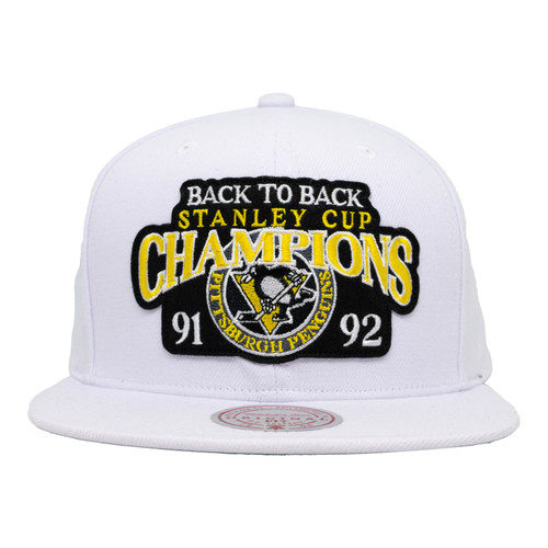 Pittsburgh Penguins '91-'92 Back-to-Back Champs Hat
