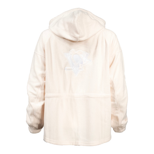 Pittsburgh Penguins Ladies Polar Cinch Hooded Fleece Jacket