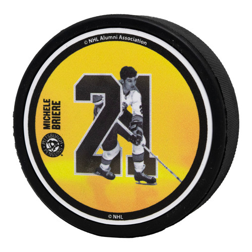 Pittsburgh Penguins Mario Lemieux Legends Puck