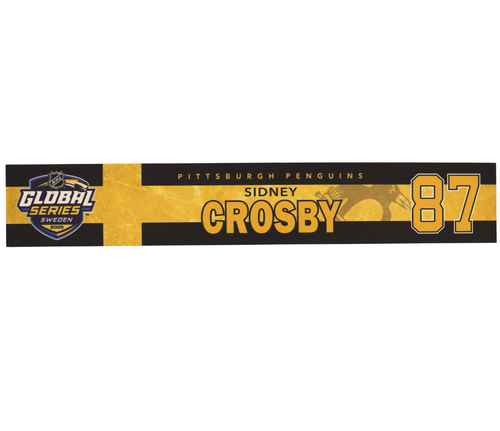 Sidney Crosby Global Series Locker Room Nameplate - November 16, 2025