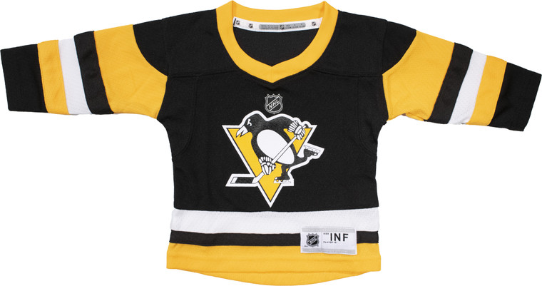 PITTSBURGH PENGUINS INFANT HOME BLANK JERSEY