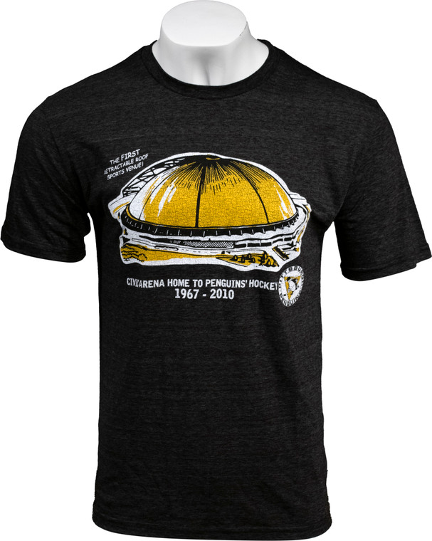 PITTSBURGH PENGUINS VINTAGE CIVIC ARENA T-SHIRT