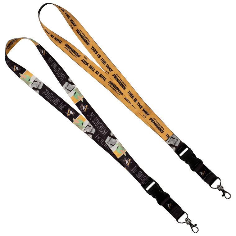 PITTSBURGH PENGUINS STAR WARS "THE MANDALORIAN" LANYARD