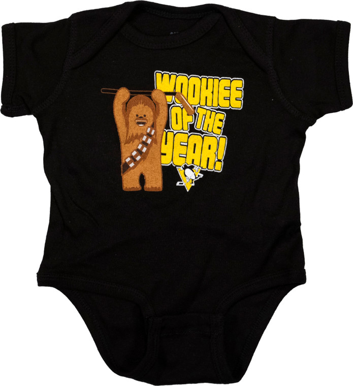 Pittsburgh Penguins x STAR WARS Wookie Newborn Creeper