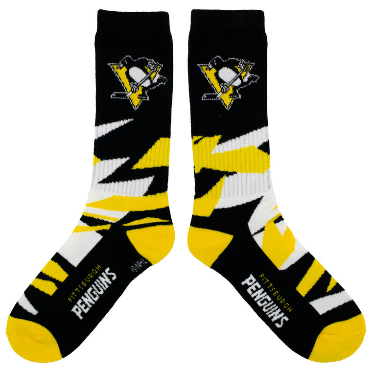 Pittsburgh Penguins Shattered Camo Socks