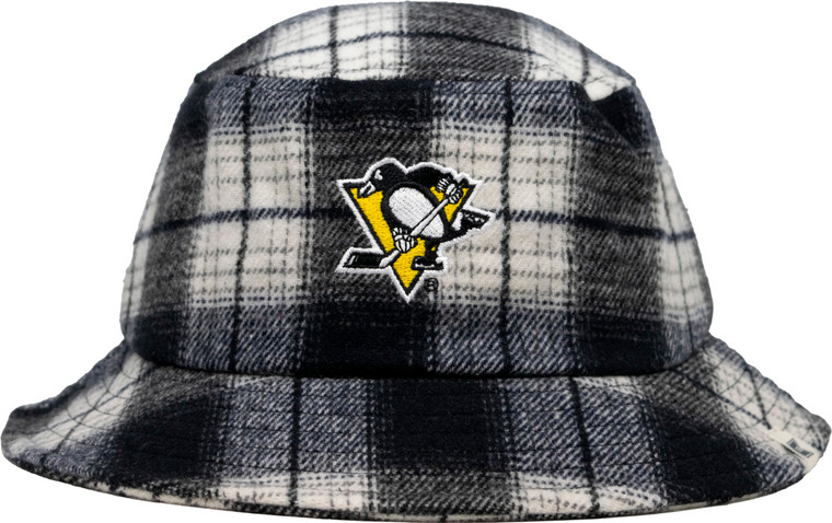 Pittsburgh Penguins Plaid Bucket Hat