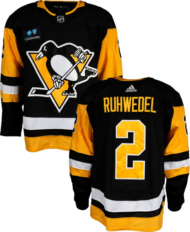 Chad Ruhwedel Game-Used Set 1 Home Jersey (2022-23)