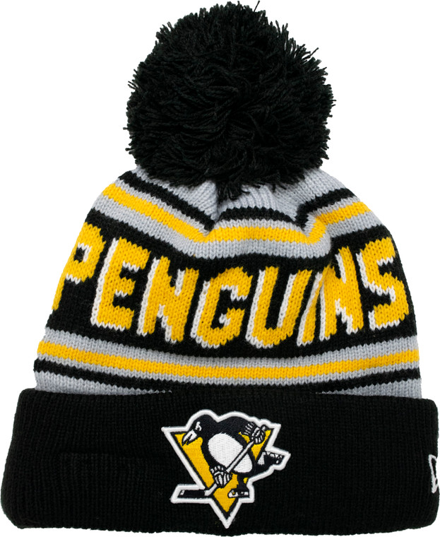 Pittsburgh Penguins EG Removable Pom Knit Hat