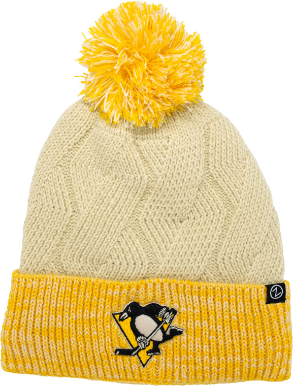 Pittsburgh Penguins Pom Etch Knit Hat