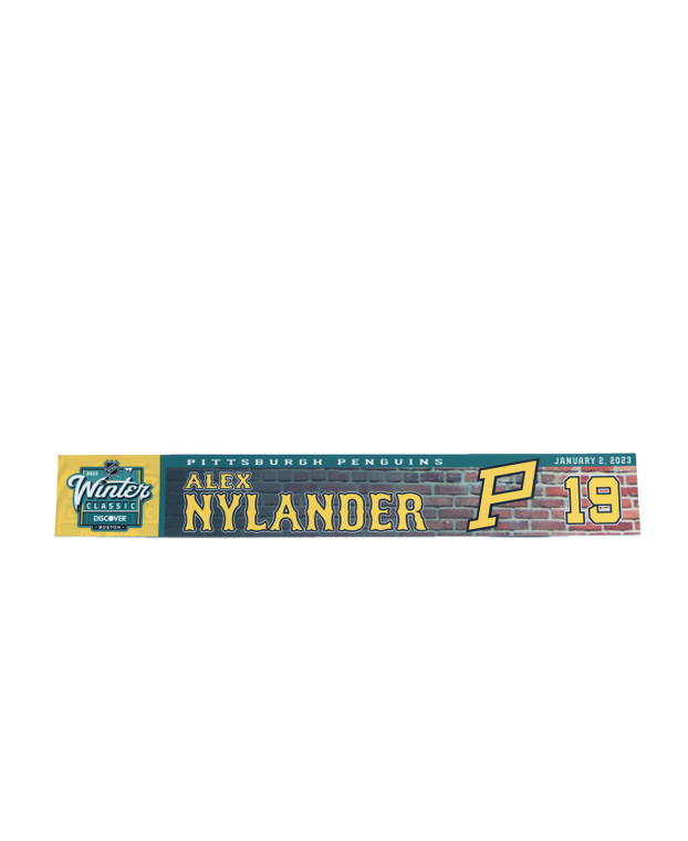 Alex Nylander Winter Classic Locker Room Nameplate