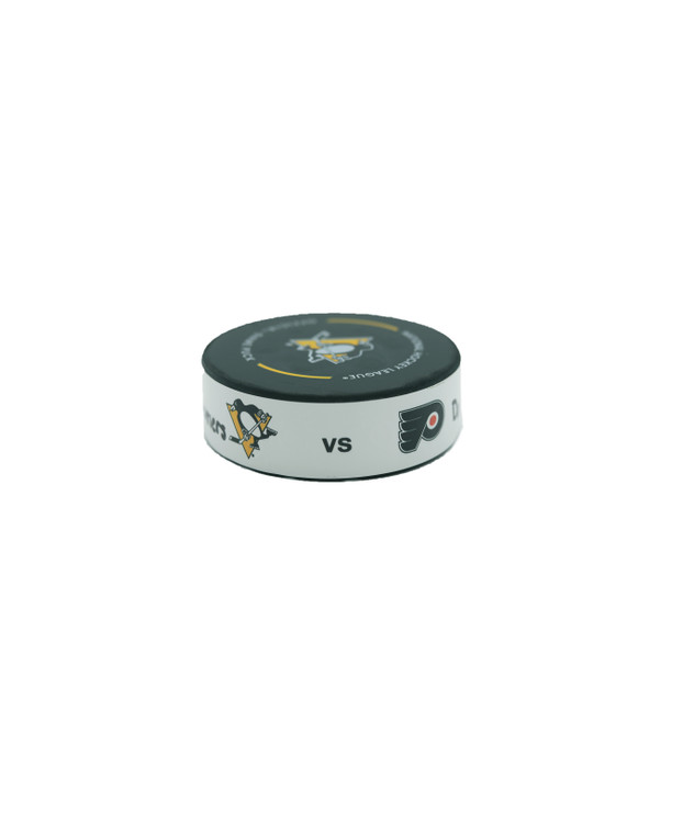 Nicolas Deslauriers Goal Puck - Pittsburgh Penguins vs Philadelphia Flyers on 4/2/23