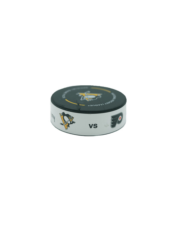 Travis Konecny Goal Puck - Pittsburgh Penguins vs Philadelphia Flyers on 4/2/23