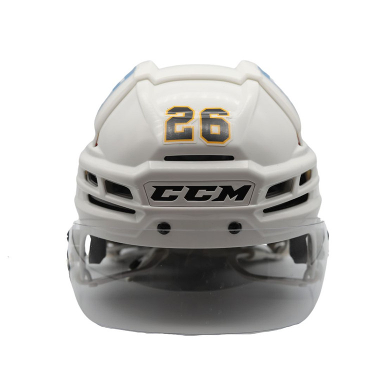 Jeff Petry Game-Used CCM Away Helmet (2022-23)