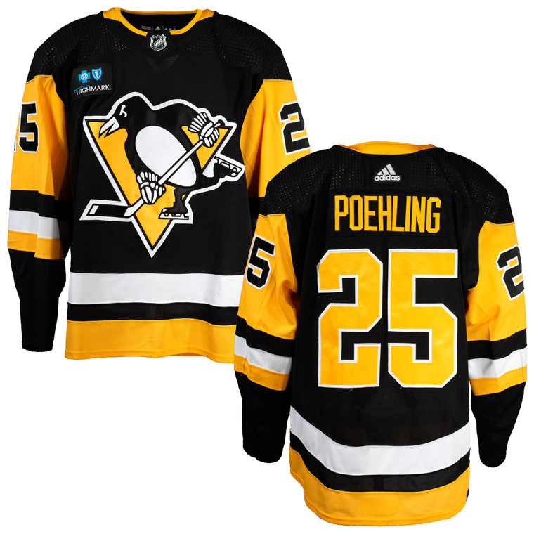 Ryan Poehling Game-Used Set 1 Home Jersey (2022-23)