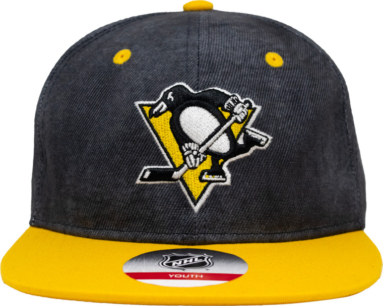 Pittsburgh Penguins Youth Sun Drenched Snapback Hat