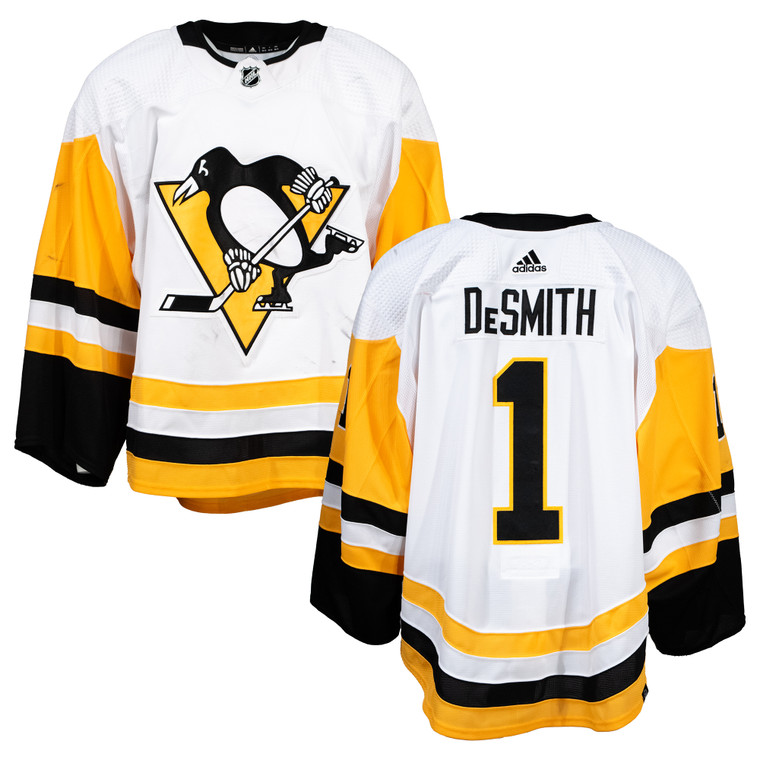 Casey DeSmith Game-Used Set 2 Away Jersey (2022-23)