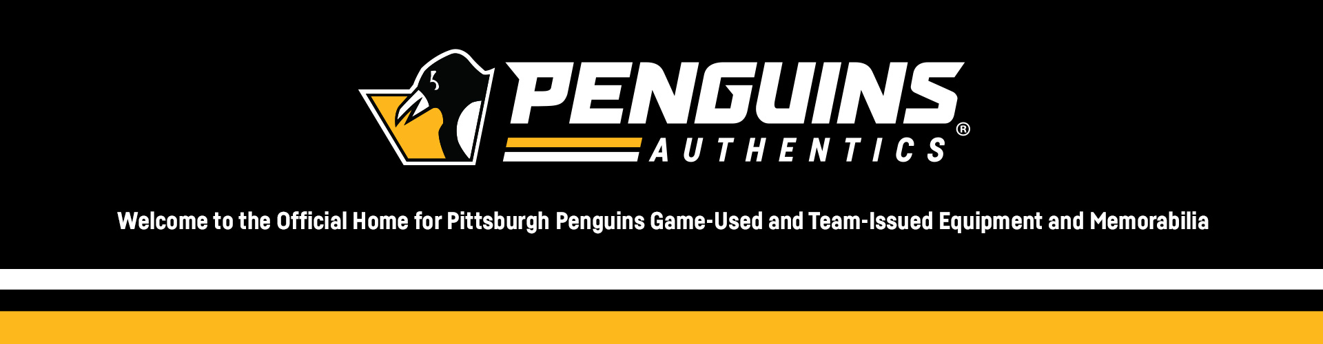 Pittsburgh Penguins Player Used Authentics