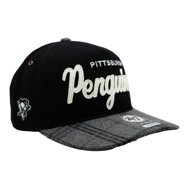 Penguin by Golfickers バケットハット Pittsburgh Penguins Captain Window Plaid Hat