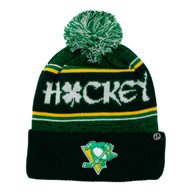 Pittsburgh Penguins St. Patrick's Day Killean Lined Knit Hat