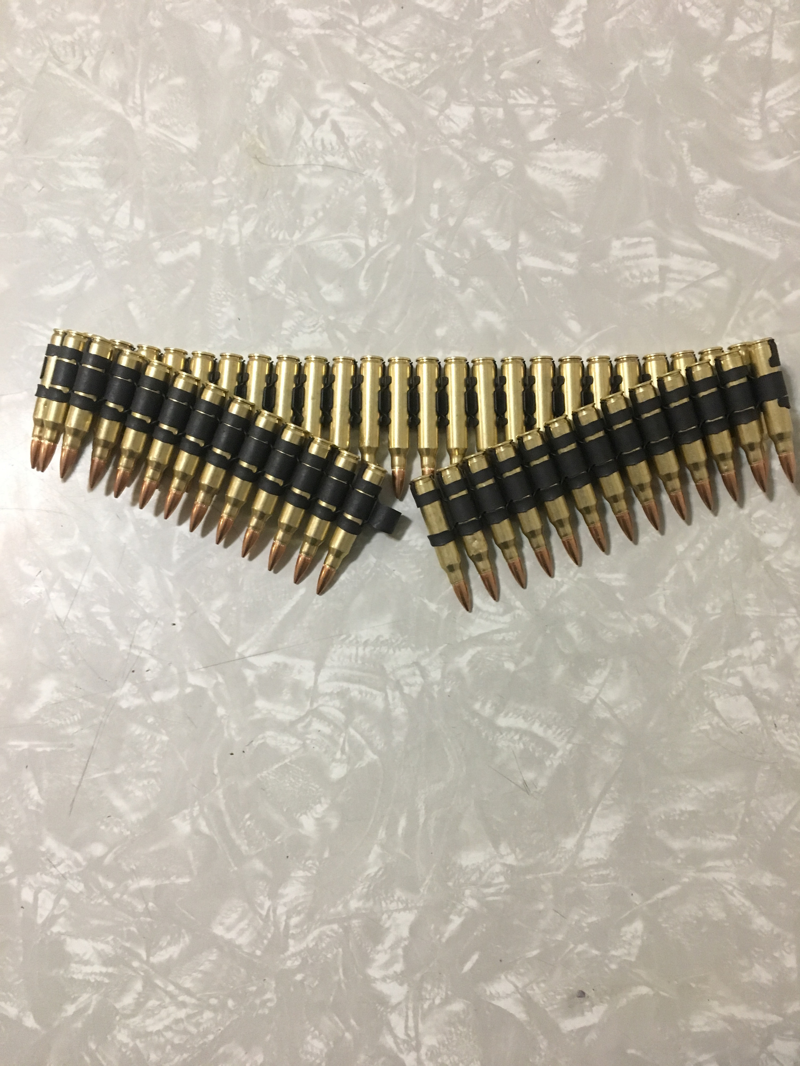 Dummy M60 Machine Gun Belt - 7.62 NATO - 50 round length