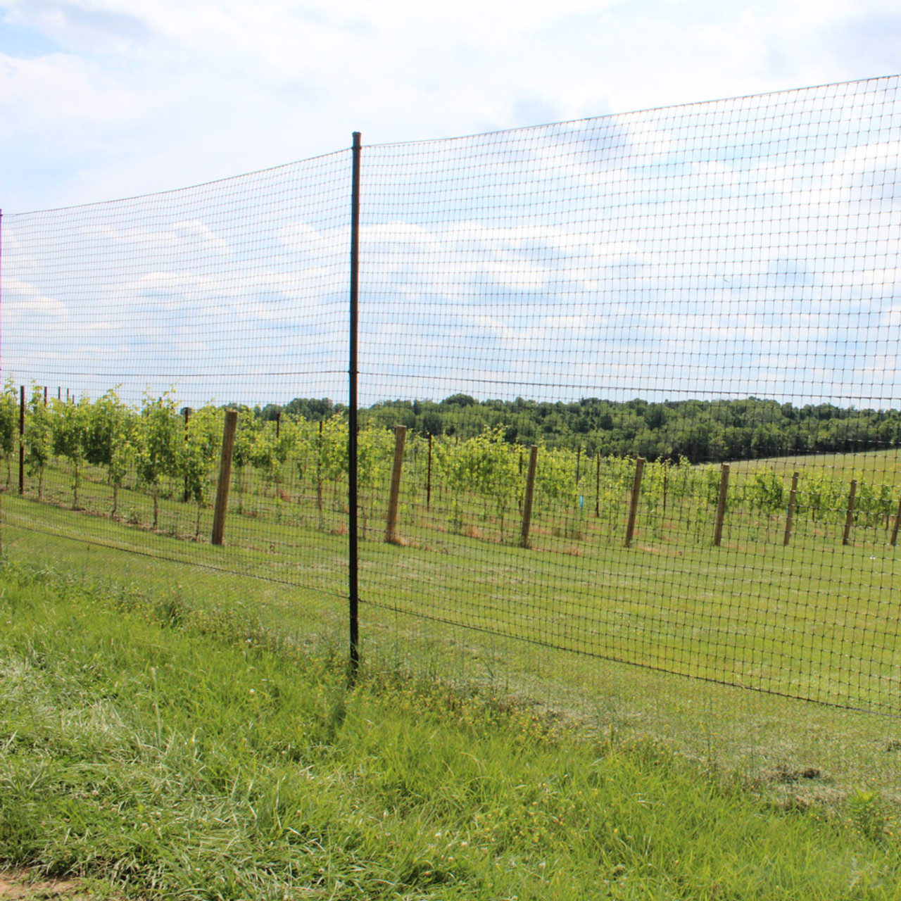 Vinyl deer fence Clearance