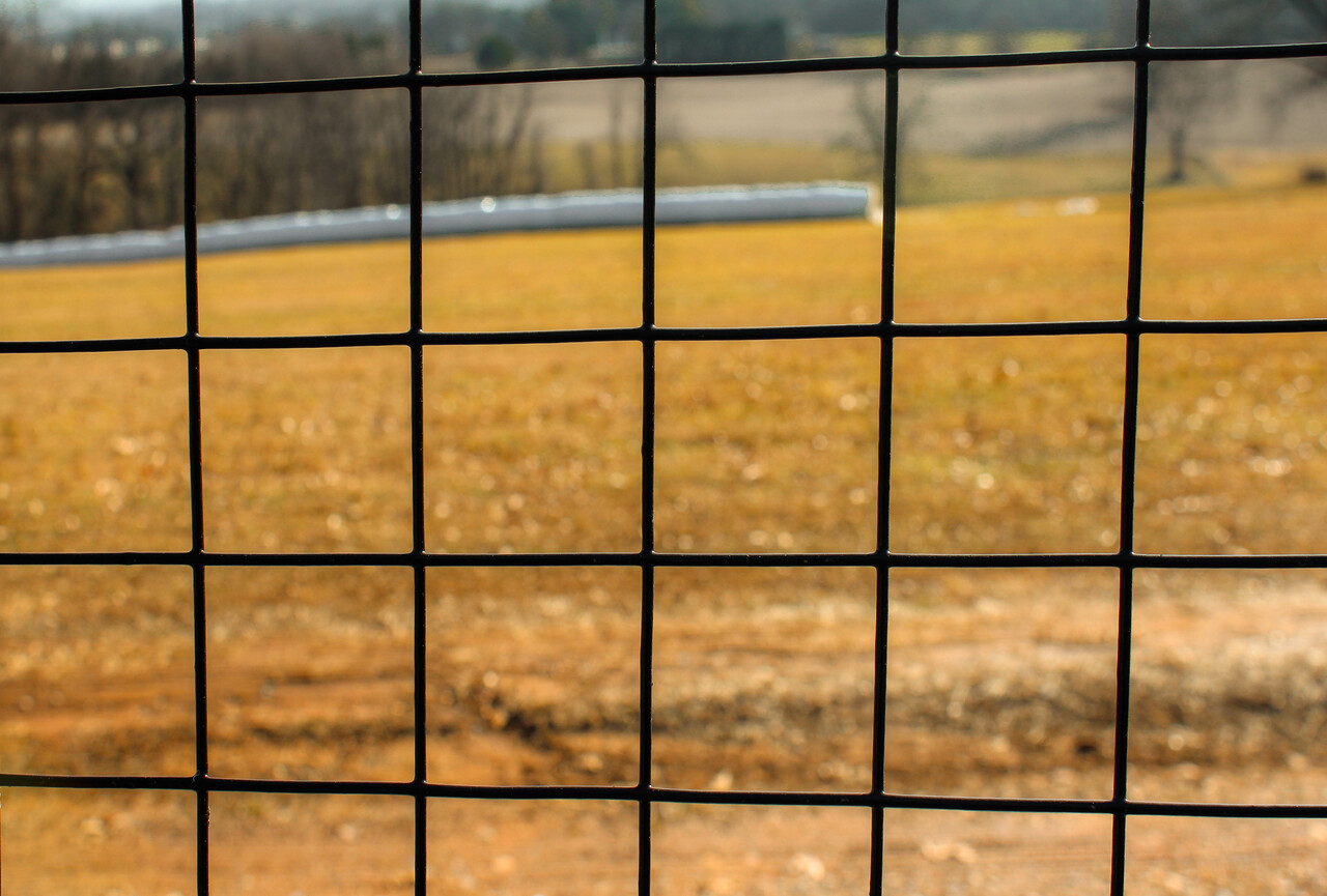 6' High Welded Wire Deer Fence Kit 2" x 2" Mesh