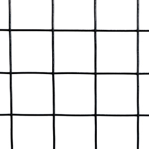 **CLEARANCE - DING & DENT** 6' x 100' Welded Wire-14 ga. galvanized steel core; 12 ga after Black PVC-Coating, 2" x 2" Mesh