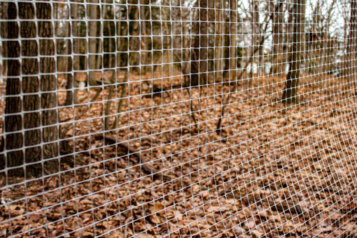 CLEARANCE - NON-STANDARD 6’ x 100’ Trident Multi-Purpose Poly Fence 1” x 1” Mesh with Reinforced Bottom - Gray