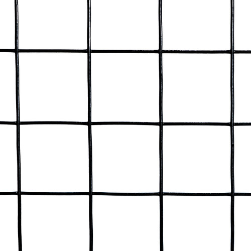 **CLEARANCE - DING & DENT** 6' x 100' Welded Wire-14 ga. galvanized steel core; 12 ga after Black PVC-Coating, 2" x 2" Mesh