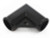 Corner Elbow Hex 1 3/8" Heavy Duty Black