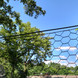 steel hex and sky