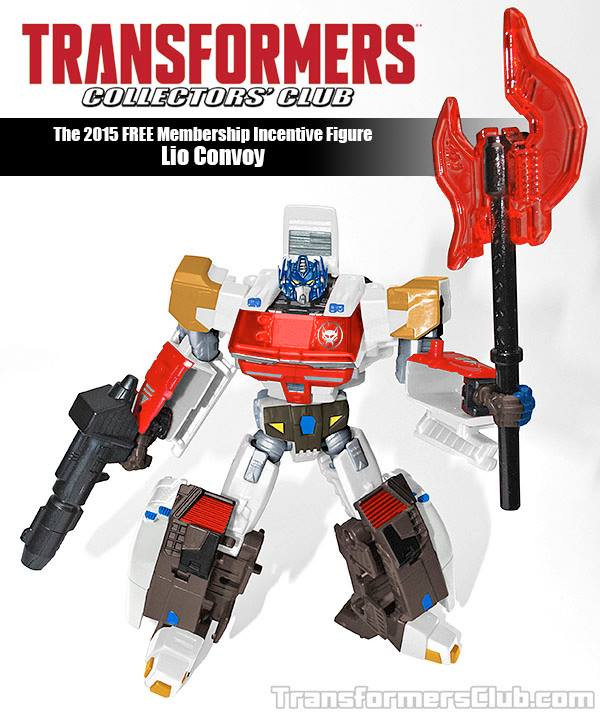 TFCC Subscription Figure - Lio Convoy - Ages Three And Up