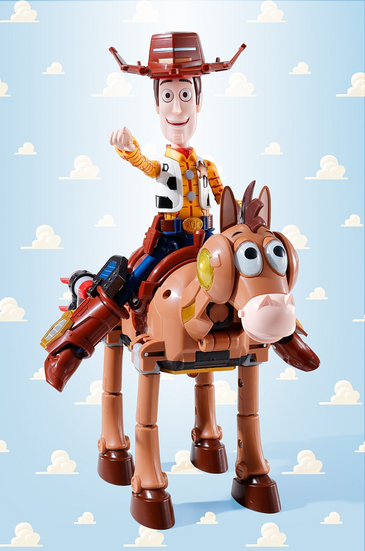 Soarin' Sheriff Woody ロケットフォース トイストーリー Rare