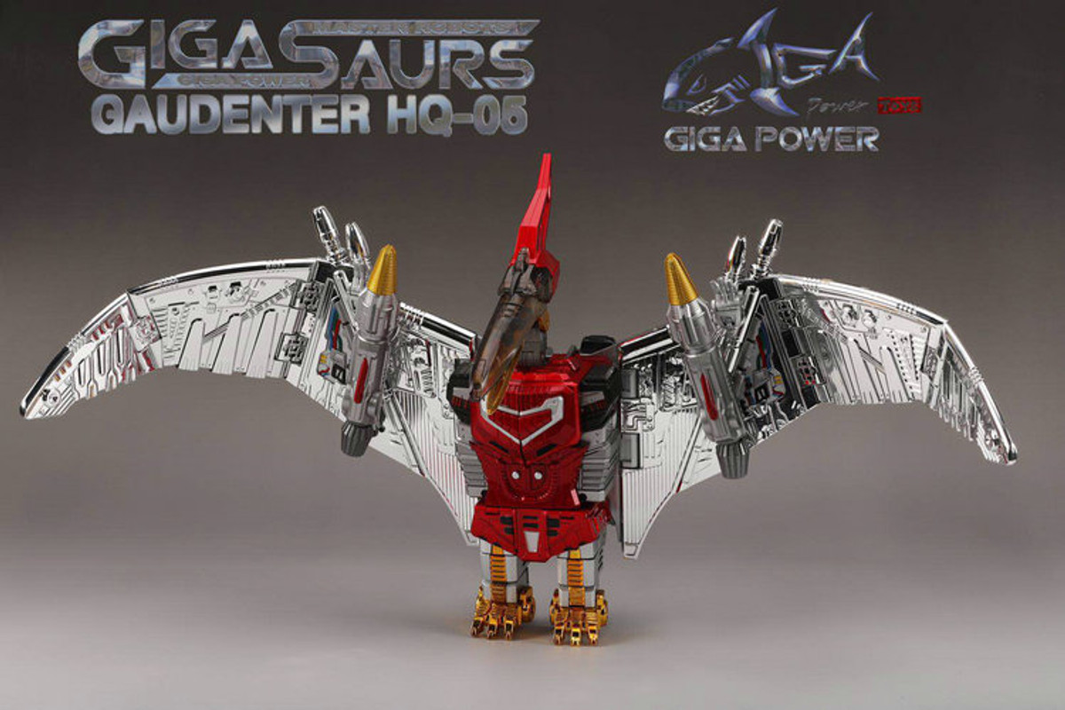 Giga Power - Gigasaurs - HQ05R Gaudenter - Chrome (Red Ver.)