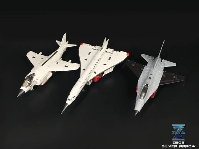 Zeta Silver Arrow ZB-03 変形 第3弾