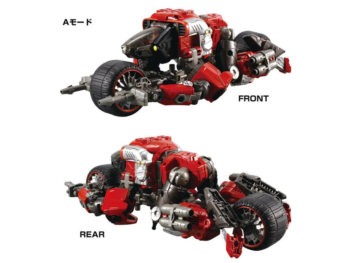 Diaclone Reboot - DA-59 Tryverse Trirambler [Red Chaser] (Takara Tomy Mall  Exclusive)